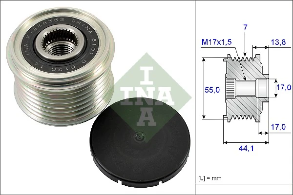Alternator Freewheel Clutch